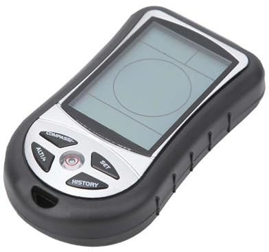 Leftwei Digital Altimeter, Digital Compass, Thermometer, Barometer for Hiking Outside, 2300 to 29500FT 1100mbar, 300mbar to 1100mbar