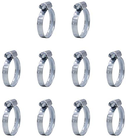 VARIOSAN Schlauchschellen Set 11817, 10 Stück, Spannbereich 25-40 mm, Bandbreite 9 mm, W1