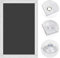 OBdeco Store thermique pour fenêtre de toit, protection solaire, store occultant pour Velux, protection thermique sans perçage avec ventouses, 60 x 78 cm (l x L), pour MK04, noir
