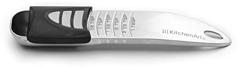 KitchenArt Stainless Steel Pro Adjust-A-Tablespoon, Adjustable Tablespoon