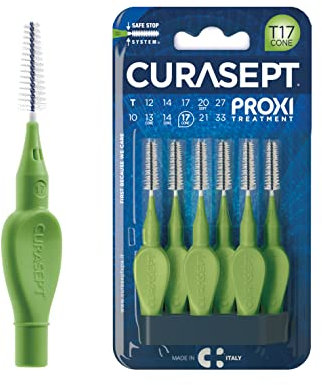 Curasept Proxi - Treatment T17 Cone Scovolino Interdentale, 6 Scovolini