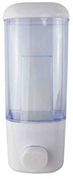 Dispensadores de jabón, 380ml Dispensador de desinfectante de champú Manual montado en la Pared para champú o Limpiador de Manos.