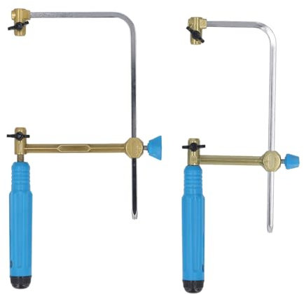 Sierra de Calar Hecha a Mano de Aleación de Zinc, Ergonómico, Sierra de Traste para Carpintero, Sierra Manual Versátil para Carpintería, Decoración de Construcción