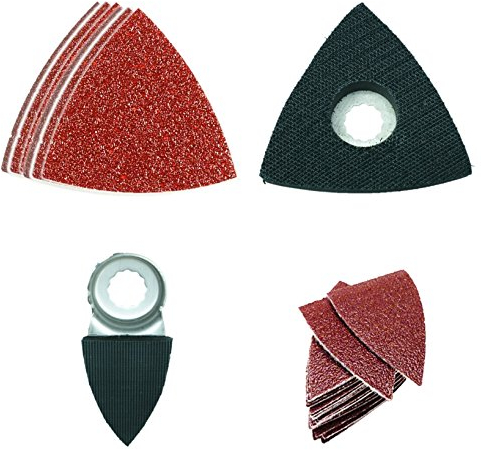 42 x topstools wxksp42 Kit de lija para WORX Sonicrafter, Worx 250 W multiherramienta, Erbauer Multi herramienta accesorios