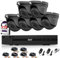 HIZONE PRO 8MP CCTV KIT SECURITY SYSTEM 4K DVR 8CH+&6X 5MP FULL HD METAL HOUSING WATERPROOF IN/OUTDOOR DOME CAMERAS 20M NIGHTVISION P2P MOTION DETECTION EMAIL ALERT REMOTE VIEW (2TB HDD PRE-INSTALLED)