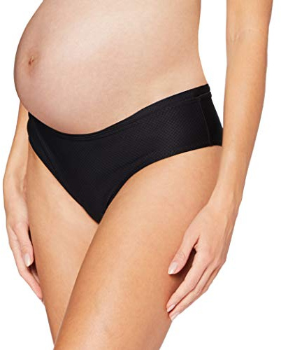 Noppies Donna Brief Borneo Bikini Slip Premaman Not Applicable, Nero (Black P090), 44 (Taglia Unica: M/L)