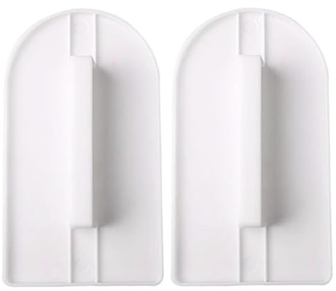 2Pcs Fondant Cake Smoother Polisher, Fondant Smoother Cake Icing Smoother-Tool, Fondant-Marzipan Sugar Paste Polisher Smoothing Sugrarcraft Cupcake, Suitable for Home Kitchens Cakes Candy Shops