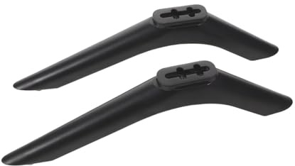 IWOWHERO 2 Piezas Base de Soporte para TV Pies de Pedestal para TV de Sobremesa Accesorios Compatible con Televisores de Pantalla LED de Soporte para Pantalla por Paquete