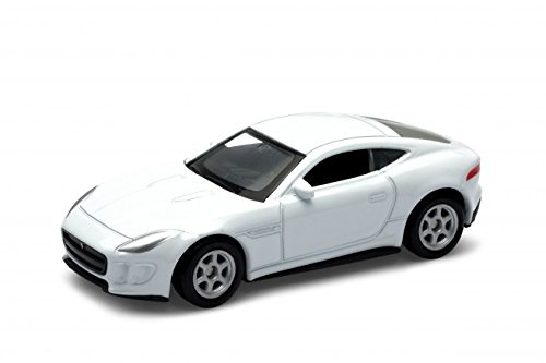 OPO 10 - Auto in Miniatura Compatibile con Jaguar F-Type Coupe, Scala 1:64, 3 Pollici (7,5 cm), Welly SUP71