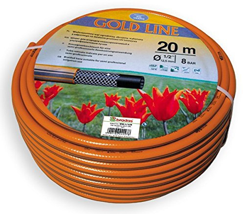 Bradas Wasserschlauch - Gartenschlauch 1 Zoll 30 m Gold L (15)