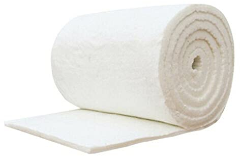 Manta de fibra de cerámica de silicato aislante de alta temperatura ignífuga (30 mm de grosor)