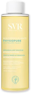 SVR – Physiopure Huile Démaquillante – Physiopure – Démaquillage doux et efficace – Pour visage, yeux et lèvres – Huiles végétales et vitamine E – 150 ml