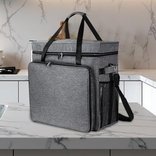 Linnkyfloa Slushy Machine Bolsa de transporte para Oxford/Fs301 Fs301c - Modelos - Fs299 Bolsa de almacenamiento de tela con bolsa de accesorios de malla bolsillos laterales Correa reforzada Nj Negro