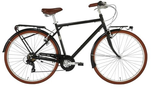 Alpina Herren Velvet Fahrrad, Schwarz, 28