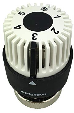 Oreg Ondatherm S Thermostatkopf S Fb 30 Schwarz Weiss mit Spartaste fester Fühler