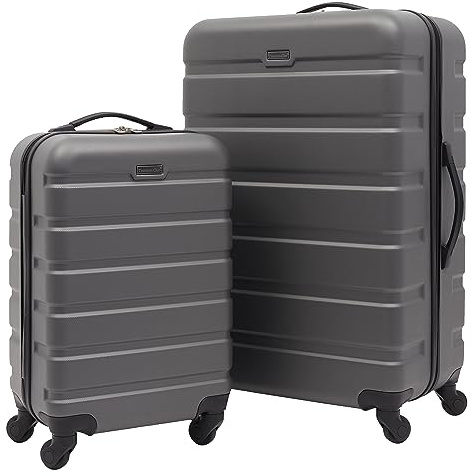 Travelers Club Harper bagage, antracit, 50,8 cm handbagage, mörkgrå, 20-tums carry-on, harper bagage, Mörkgrå, 20-Inch Carry-On, harper bagage