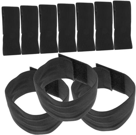 Alipis Brazaletes De Luto Negros Elásticos 15 Piezas Para Fútbol y Tributo Funerario, Banda Conmemorativa De Respeto Para Equipo Deportivo y Eventos Formales