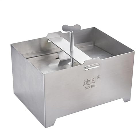 Prensa de panel, de acero inoxidable, prensa para paneles, para queso , y caja colador, molde de fabricación de paneer, extracción de agua, herramienta de prensa duradera para