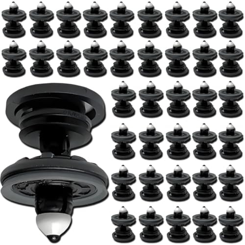 ZAMDOE 40 Pcs 7l6868243 Clips de Fixation Voiture pour Audi A1 A4 A5 A6 A7 A8 Q5 Q7 RS5 pour VW Golf 5 6 7 T5 pour Porsche 911 997 Fixation Voiture pour Garniture Agrafe Panneau de Porte Intérieure