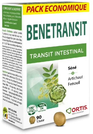 Ortis Bénétransit Transit Intestinal 90 Comprimés