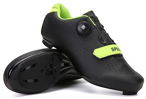 Hixingo Scarpe da Ciclismo Uomo Strada,Scarpe da Mountain Bike per Bici da Strada,Scarpe MTB Donna Road SPD Scarpe da Ciclismo da Bici Spin Compatibile Scarpe