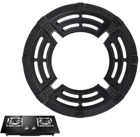 Wok Ring för Elspis, Wok Stativ | Heavy Duty Spis Pan Ring Rack - Iron Wok Ring Stativ, Heavy Duty Ring Rack för Wok med rund, Vindtät Wok Rack för spisbrännare