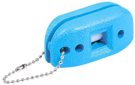 Gatuida Affilatrice per Pattini da Hockey Regolabile Ruote a Rotolamento Fine Affilatore Portatile per Lame di Pattini da Ghiaccio e Pattinaggio Artistico Borsa e Corda Colore Casuale
