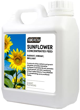 UK GROW Premium Plant Nutrient – Unlock the Full Potential of Your Plants! (5Ltr, Sunflower)
