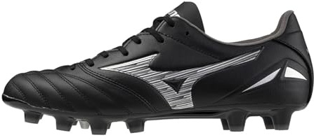 Mizuno Morelia Iv P - Scarpe da rugby da uomo, Nero argento, 46 EU