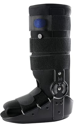 Botte de marche orthopédique médicale for entorses de la cheville, fractures du pied, ligament tendineux, rééducation post-opératoire, blessures au pied de la cheville, protection médicale complète de
