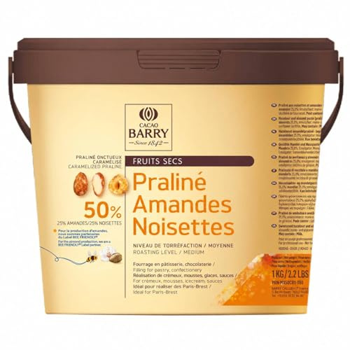 Barry Praline Amande/Noisettes Pot, 1 kg