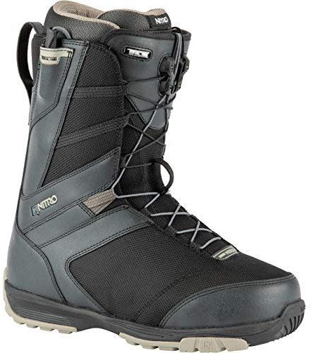 Nitro Herren Anthem TLS '22 All Mountain Freeride Freestyle Schnellschnürsystem Boot Snowboardboot, Black, 320