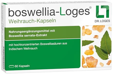 boswellia-Loges® Weihrauchkapseln - 60 Kapseln - Hochkonzentriert und maximal bioverfügbar