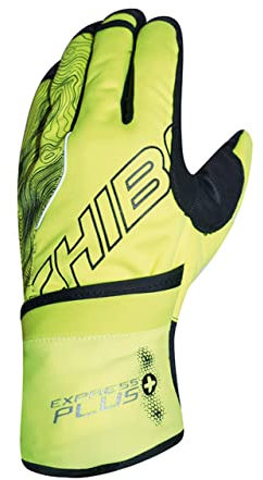 Chiba Express + Winter Fahrrad Handschuhe lang mit Überzug gelb 2025: Größe: XXXL (12)