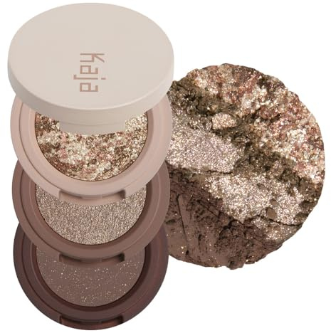 Kaja - Collection Bento par KAJA Beauty | Mosaïque chrome + brillant + mat | 19 Forest Night – Kaki Brown | 201