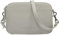 Liebeskind Berlin Umhängetasche Luka – Cross-Body Bag aus Leder mit verstellbaren Schulterriemen – kleine Schultertasche, Fächer mit Reißverschluss – Shoulder Bag, 14.5 x 20.5 x 7 cm,Steel