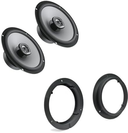Superauto-hifi Hertz LINEA UNO Altoparlanti coassiali da 165 mm X165 (220 W) + supporti casse Compatibile con Mercedes CLASSE A e CLASSE B Predisposizione anteriore