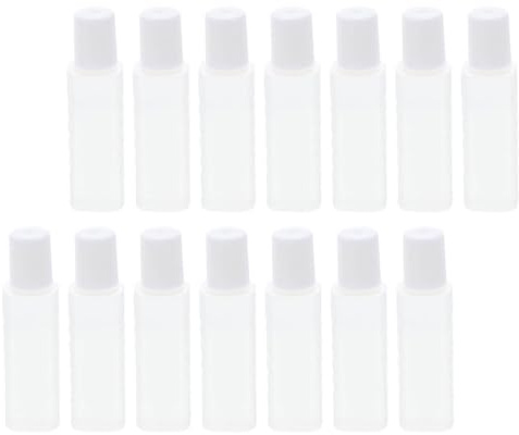 CATIEBYE 30Pcs Multi-Function Small Empty Bottles with Lids Contact Lens Supply Travel Bottles Portable Household Convenient Refillable Containers for Beauty Care