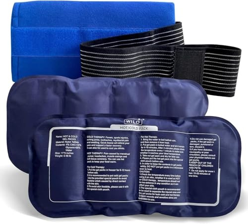 Compressa refrigerante con chiusura in (BLUE)