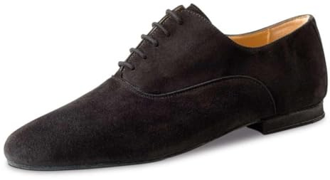 Werner kärna – herr tanzsko 28044 – velourläder svart – Super Flex Comfort, - svart - 44 EU