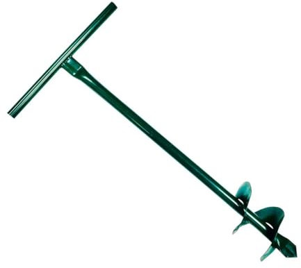 G.L.D. Forniture Tarière manuelle tubulaire de 30 mm Diamètre hélice 120 mm Longueur 92 cm