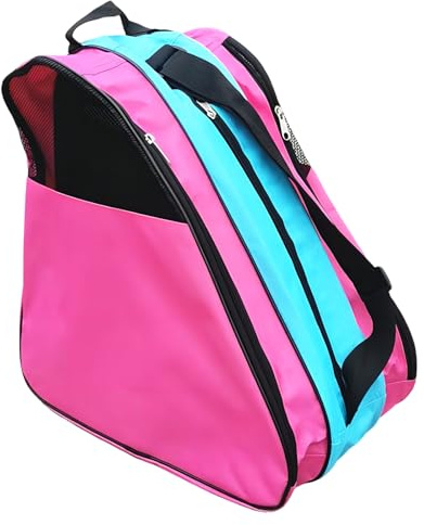 Fadcaer Bolsa para Patines y Hielo, Bolsa de Lona y Playa, Bolsa para Patines en Línea y Hielo Unisex, Bolsa de Transporte Portátil