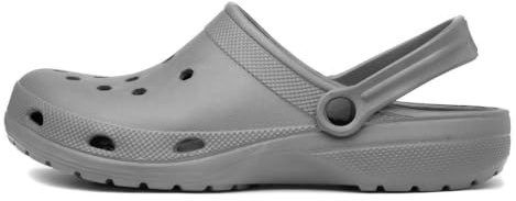 Shoe Zone - Adults Grey EVA Slip On Clog Sandal