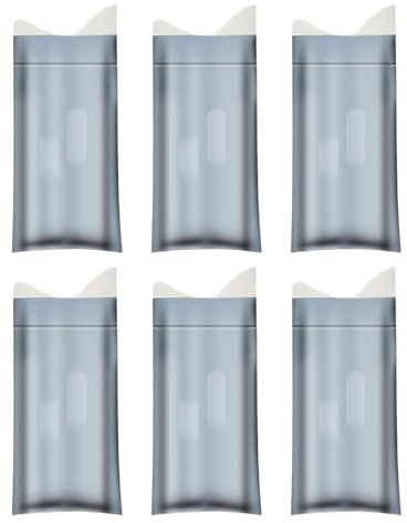 AORHOFJ 6 pezzi sacchetto urina portatile, 700ml sacchetto urina, toilette portatile, sacchetto vomito orinatoio per campeggio viaggio auto ingorgo uomini donne bambini