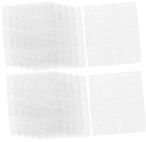 STOBAZA 12 Piezas Filtro de Aire Acondicionado Papel Malla Adhesiva Polvo para Purificación y Reducción de Partículas Alérgicas Compatible con Sistemas Diversos