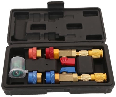 Outil de retrait de noyau valve AC, outil valve Schrader standard portable pour climatisation automobile, aucune décharge réfrigérant requise