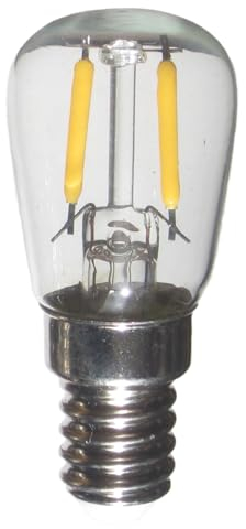 Erzgebirgslicht - LED Filament Lampe 1,4W 230V E14 für Fensterbild Adventsstern Weihnachtsstern Papierstern Laterne Ersatz