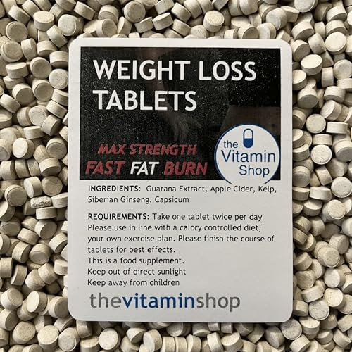 Weight Loss Fat Burners Keto High Strength Tablets for Diet & Slimming | 360 Tablets | Same Day Dispatch (360)