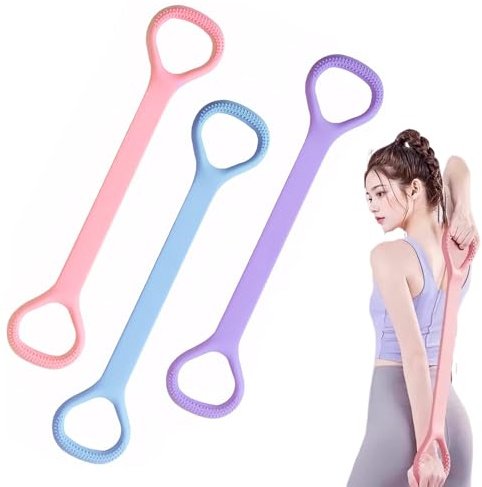 Gomas elasticas musculacion,Dancepandas 5 Bandas Elasticas Musculacion,Bandas de Resistencia Tracción de 20 Libras,Figura 8 y Banda Elástica para Fitness,Estiramiento,Yoga
