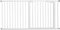 BabyDan Premier, Extra breit Ohne bohren Treppenschutzgitter, 145,5-151,7 cm, Babygitter/Sicherheitsgitter, Metall, Weiß, Hergestellt in Dänemark - (Haustiergitter/Hundegitter)